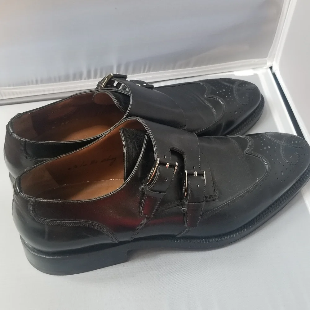 Bally Handcrafted Double Monk Strap shoes